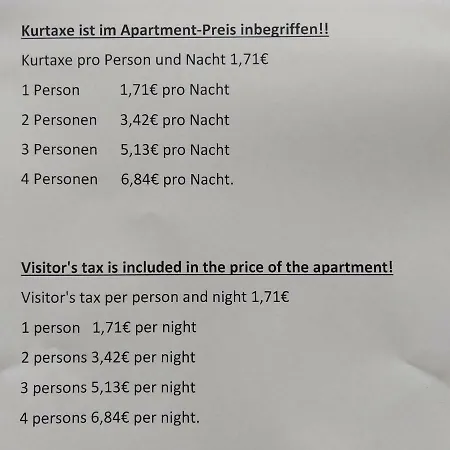 Apartament Abendweide Häusern